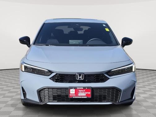 Sonic Gray Pearl 2026 Honda Civic Hybrid Sport Touring