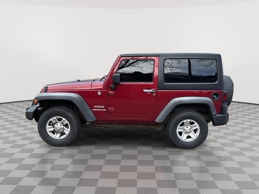 Deep Cherry Red Crystal Pearlcoat 2011 Jeep Wrangler Sport