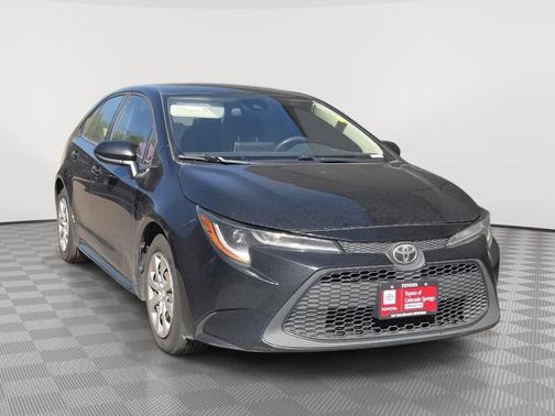 Black Sand Pearl 2020 Toyota Corolla LE