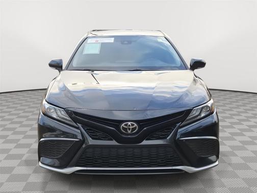 Midnight Black Metallic 2021 Toyota Camry XSE