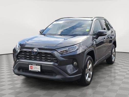 Magnetic Gray Metallic 2021 Toyota RAV4 Hybrid XLE Premium