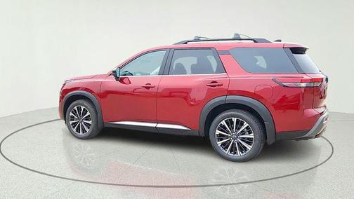 Scarlet Ember Tintcoat 2026 Nissan Pathfinder Platinum