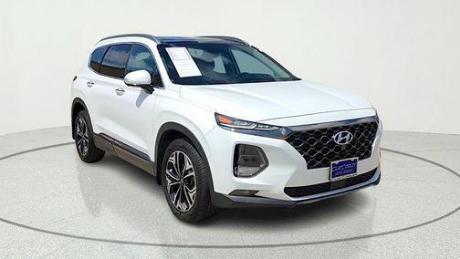 Quartz White 2020 Hyundai SANTA FE Limited 2.0T