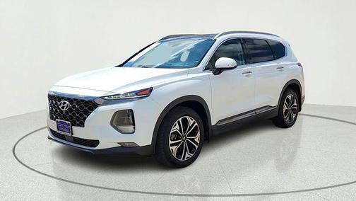 Quartz White 2020 Hyundai SANTA FE Limited 2.0T