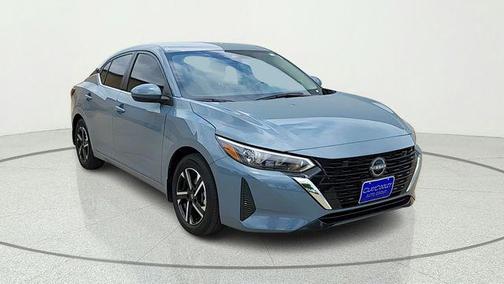 Atlantic Gray Metallic 2025 Nissan Sentra SV