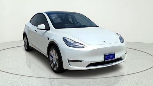 Pearl White Multi-Coat 2021 Tesla Model Y Long Range Dual Motor All-Wheel Drive