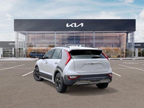 Snow White Pearl 2025 Kia Niro EV Wave