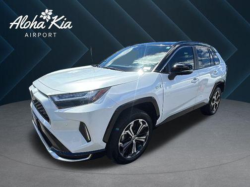 White 2024 Toyota RAV4 Prime XSE