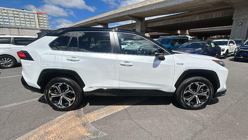 White 2024 Toyota RAV4 Prime XSE