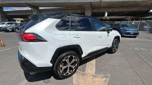 White 2024 Toyota RAV4 Prime XSE