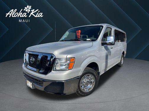 Brilliant Silver Metallic 2021 Nissan NV Passenger NV3500 HD S V6