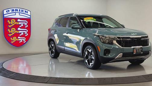 Pluton Blue 2024 Kia Seltos EX