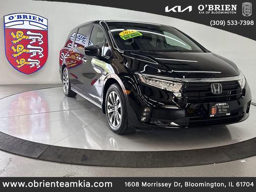 Blue 2024 Honda Odyssey EX-L