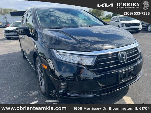 Blue 2024 Honda Odyssey EX-L