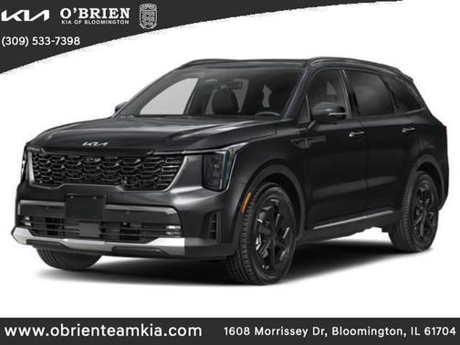 Aurora Black Pearl 2026 Kia Sorento Hybrid SX Prestige