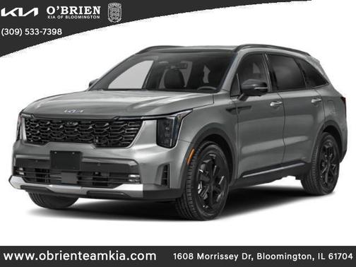 Steel Gray 2026 Kia Sorento Hybrid SX Prestige