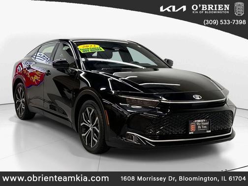 Black 2023 Toyota Crown Limited