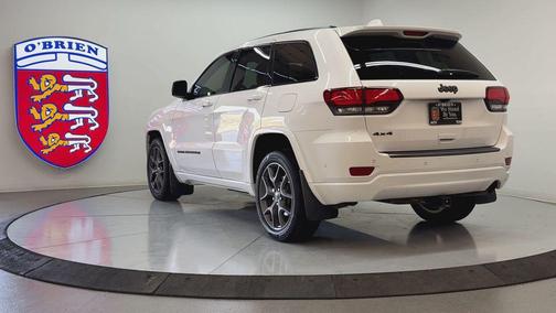 Bright White Clearcoat 2021 Jeep Grand Cherokee 80th Anniversary 4x4