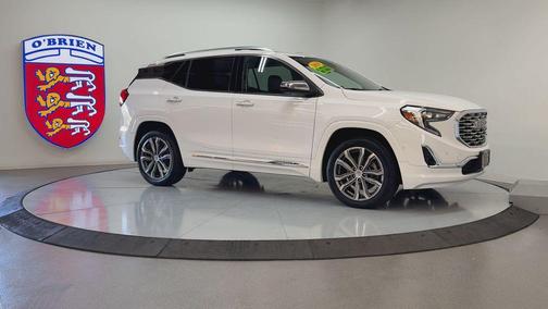 Summit White 2018 GMC Terrain Denali