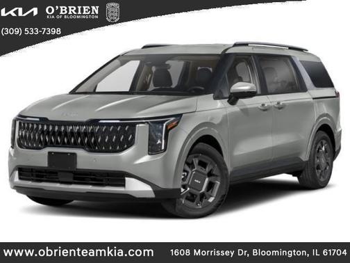 Ceramic Silver 2026 Kia Carnival Hybrid EX