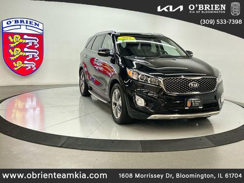 Ebony Black 2016 Kia Sorento SX