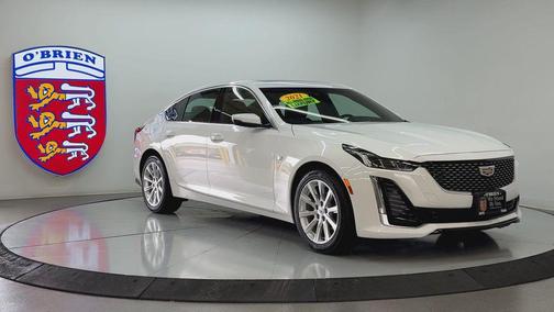 Summit White 2021 Cadillac CT5 Luxury RWD
