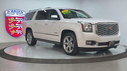 White Frost Tricoat 2018 GMC Yukon XL Denali