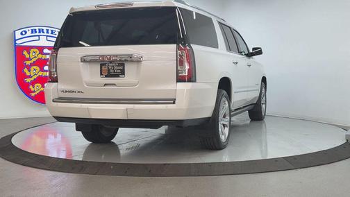 White Frost Tricoat 2018 GMC Yukon XL Denali