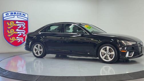 Brilliant Black 2019 Audi A4 2.0T Premium