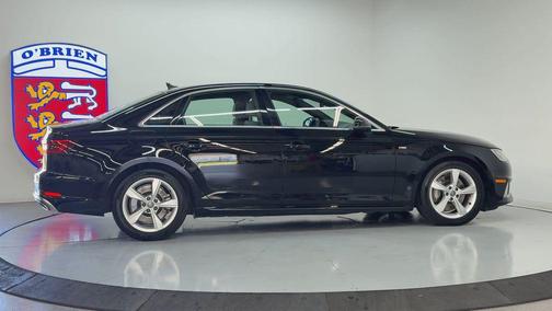 Brilliant Black 2019 Audi A4 2.0T Premium