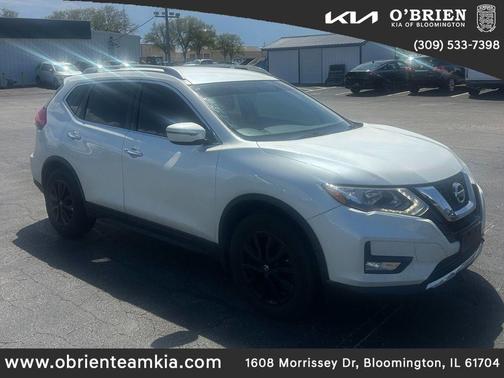 Glacier White 2017 Nissan Rogue S