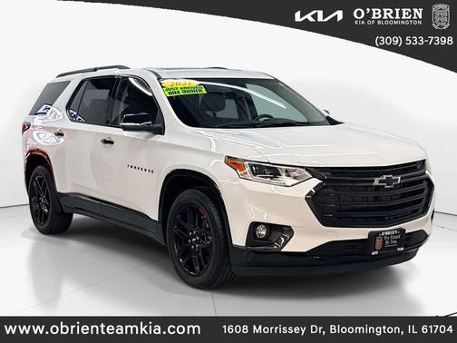 Summit White 2021 Chevrolet Traverse Premier