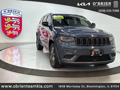 Slate Blue Pearlcoat 2020 Jeep Grand Cherokee Limited X