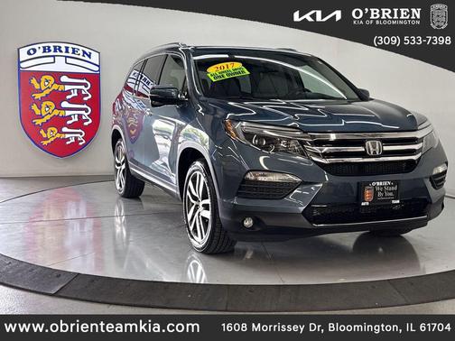 Blue 2017 Honda Pilot Touring