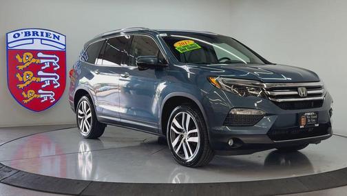 Blue 2017 Honda Pilot Touring