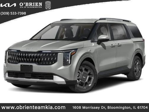 Ceramic Silver 2026 Kia Carnival Hybrid EX