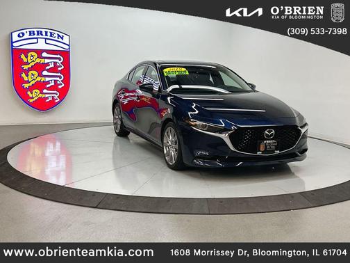 Deep Crystal Blue Mica 2019 Mazda Mazda3 FWD w/Premium Package