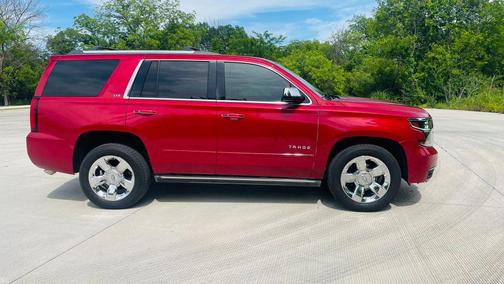 Red 2015 Chevrolet Tahoe LTZ
