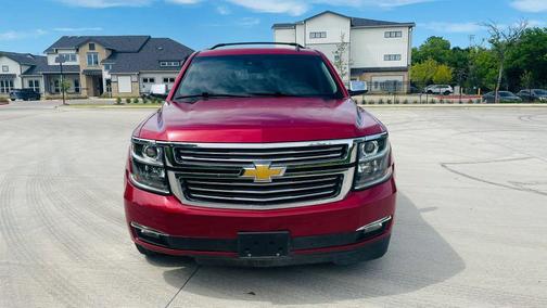 Red 2015 Chevrolet Tahoe LTZ