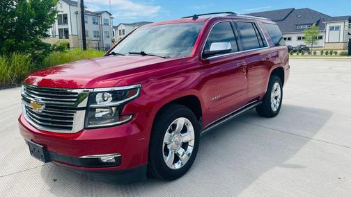 Red 2015 Chevrolet Tahoe LTZ