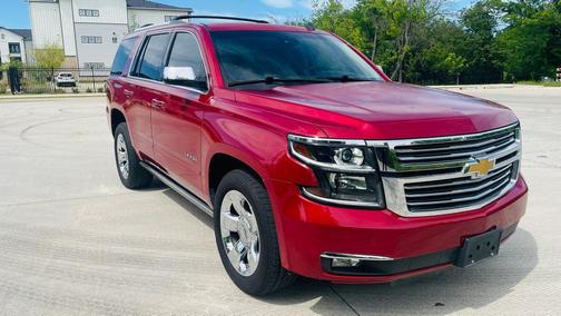 Red 2015 Chevrolet Tahoe LTZ