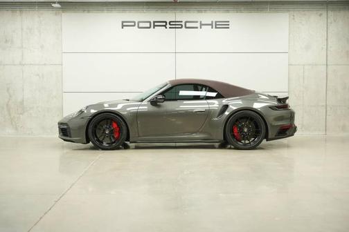 Gray 2021 Porsche 911 Turbo S