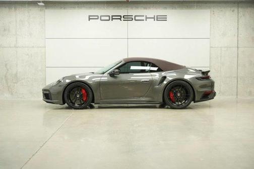 Gray 2021 Porsche 911 Turbo S