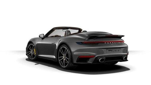 Gray 2021 Porsche 911 Turbo