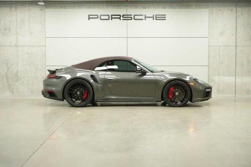 Gray 2021 Porsche 911 Turbo S