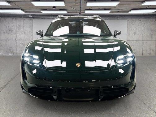 Green 2022 Porsche Taycan Turbo S