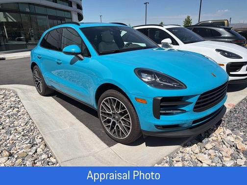 Blue 2020 Porsche Macan S
