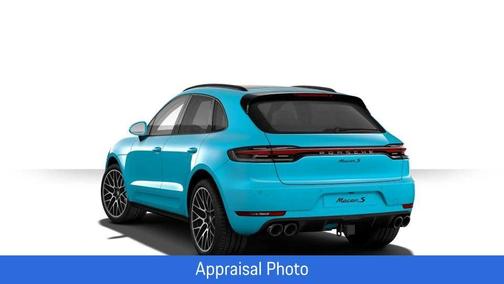 Blue 2020 Porsche Macan S