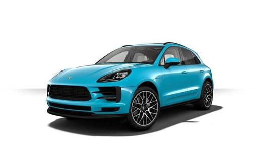 Blue 2020 Porsche Macan S