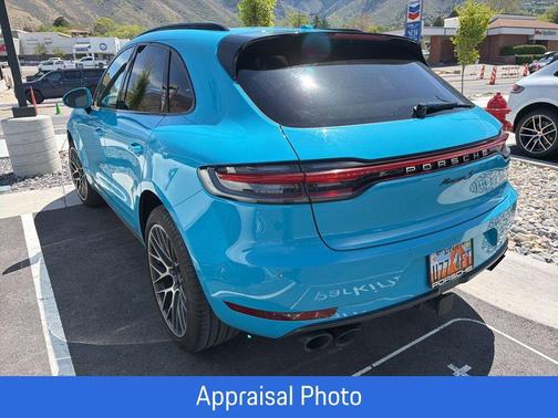 Blue 2020 Porsche Macan S